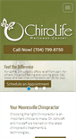 Mobile Screenshot of mooresvillechiropractic.com